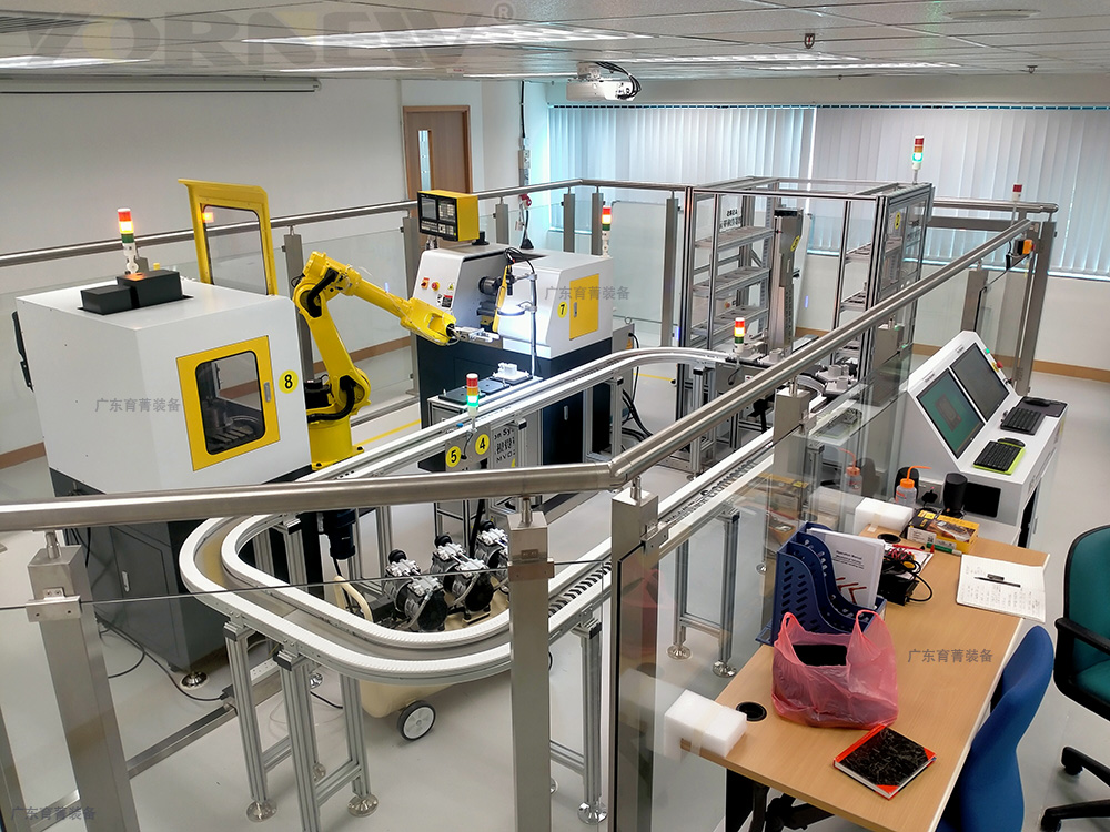 數字孿生技術賦能工業4.0 智能工廠教學設備的革命